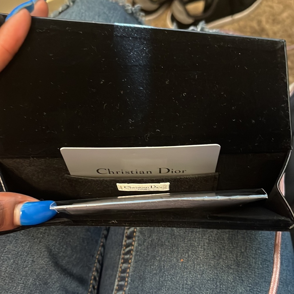 Black Dior glasses case - Picture 3 of 4